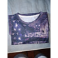 4 de julio de 2026 250° Día de los Caídos camiseta de manga larga de cuello redondo gráfica patriótica vintage desgastada impresión 3D bandera americana bandera nacional veterano camiseta de manga