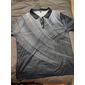 Per uomo Geometrico Magliette Polo a Nido d'Ape Maglia da golf Manica Corta Magliette polo Camicie con Colletto Business Casual Abbigliamento da vacanza Abbigliamento Formale Abbigliamento da festa