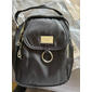 sac à bandoulière en nylon noir pour femme avec accessoires argentés et bandoulière réglable - petit sac à bandoulière léger et pratique pour les voyages et l'utilisation quotidienne