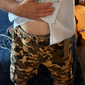 Homens Bermuda Cargo Shorts camuflados Calças Táticas Calção Bolso multi Côr Camuflagem Conforto Respirável Ao ar livre Diário Para Noite Moda Roupa de rua Exército verde Cáqui