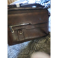 geantă messenger pentru bărbați din imitație din piele – geantă de umăr în stil vintage cu buzunare multiple pentru muncă, călătorie sau utilizare ocazională
