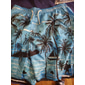 Herr Kokosnötsträd Boardshorts Badshorts Sommarshorts Medium Midja Hawaiisk Boho Ledigt Dagligen Helgdag Snörning med meshfoder Elastisk midja Designer Kläder