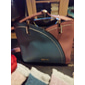 marinblå och rosa handväska för kvinnor med charm med hjärttofs – elegant crossbody och tygväska i konstläder för dagligt bruk