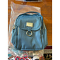 sac à bandoulière en nylon noir pour femme avec accessoires argentés et bandoulière réglable - petit sac à bandoulière léger et pratique pour les voyages et l'utilisation quotidienne