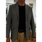 Voor heren Winterjas Blazer Wollen jas Overjas Korte jas Vakantie Formeel Herfst Winter Teryleen Thermisch Warm Voor buiten bovenkleding Kleding Modieus Modern eigentijds Ruitjes Zak Strijkijzer