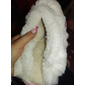 pantoufles confortables doublées de polaire pour femmes avec col en fausse fourrure - chaussures d'intérieur chaudes pour l'hiver en rose et gris