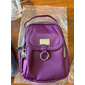 sac à bandoulière en nylon noir pour femme avec accessoires argentés et bandoulière réglable - petit sac à bandoulière léger et pratique pour les voyages et l'utilisation quotidienne