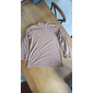 Homme T-shirt Chemise à col roulé Chemise à Manches Longues manche longue Col roulé Automne & Hiver Uni Léger Classique Occasionnel Extérieur Occasionnel Sports Noir Blanche bleu marine T-shirt haut