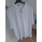 Herren Poloshirts Viertel-Reißverschluss-Poloshirt Lässig Ferien Revers Viertelreißverschluss Kurzarm Mode Basic Einfach Viertel Postleitzahl Sommer Normale Passform Schwarz Weiß Königliches Blau