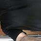 Herr T-shirt Turtleneck skjorta Kortärmad Hög krage Sommar Vår Slät Mode Ledigt Bekväm Semester Gata Helgdag Svart Vit Rubinrött Topp t-shirt för män