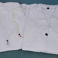 Per uomo 2 pezzi Completo di camicia Set estivo Set abbinati Maglietta informale Nero Bianco Grigio Azzurro Manica corta Liscio Colletto Mao Da mare Giornaliero Tasca frontale Abbigliamento Cotone