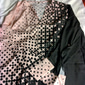 Per uomo Camicia Camicia elegante Motivo Geometrico All'aperto Casuale Bianco Rosa Blu Verde Manica Lunga Scollo a V Estate Autunno Abbigliamento Stampato