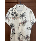 Homme Cocotier Plantes tropicales Chemise Chemise hawaïenne Chemise Aloha Manche Courte Chemise Col rabattu Mode Hawaïen Design Extérieur Plein Air Casual Noir Noir + blanc Blanche Print S M L
