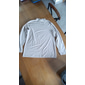 Homme T-shirt Chemise à col roulé Chemise à Manches Longues manche longue Col roulé Automne & Hiver Uni Léger Classique Occasionnel Extérieur Occasionnel Sports Noir Blanche bleu marine T-shirt haut