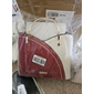 dames marineblauwe en roze handtas met hartvormige kwastbedel – elegante imitatieleren crossbody en tote bag voor dagelijks gebruik
