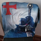 Tricou bărbați Crucerași Unisex Templari Cruce Grafic Imprimat Soldat Tricou Tricou Distressed Mâneci Scurte Tricou 3D Imprimat Bluza cu Guler Rotund Sportiv Designer Casual Exterior Stradă Zilnic