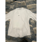 Per uomo 2 pezzi Completo di camicia Set estivo Set abbinati Maglietta informale Nero Bianco Grigio Azzurro Manica corta Liscio Colletto Mao Da mare Giornaliero Tasca frontale Abbigliamento Cotone