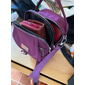sac à bandoulière en nylon noir pour femme avec accessoires argentés et bandoulière réglable - petit sac à bandoulière léger et pratique pour les voyages et l'utilisation quotidienne