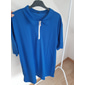 Herren Poloshirts Viertel-Reißverschluss-Poloshirt Lässig Ferien Revers Viertelreißverschluss Kurzarm Mode Basic Einfach Viertel Postleitzahl Sommer Normale Passform Schwarz Weiß Königliches Blau