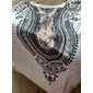 Homme Graphique Bloc de Couleur Tribal T-shirt Manche Courte T-shirt Impression 3D Col ras du cou Chemise Mode Designer Ethnique Extérieur Quotidien Sports Noir et rouge Noir Blanche Printemps & Été
