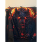 Herrarnas djur varg t-shirt långärmad t-shirt 3D-tryck crew neck t-shirt vintage mode designer utomhus daglig gul röd blå vår och höst kläder S M L XL 2XL 3XL 4XL