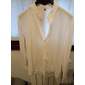 Per uomo Camicia Camicia estiva Abbigliamento mare Camicia con bottoni Liscio Da mare Informale Nero Bianco Rosa Blu Manica lunga A fascia Primavera estate Abbigliamento