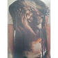 T-shirt graphique bible animal lion foi pour hommes T-shirt à manches courtes impression 3D col rond mode vintage designer extérieur quotidien sports rouge bleu marron printemps et été