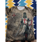 4 de julio de 2026 250° Día de los Caídos camiseta de manga larga de cuello redondo gráfica patriótica vintage desgastada impresión 3D bandera americana bandera nacional veterano camiseta de manga