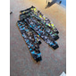Herr Joggingbyxor Joggare Långbyxor Byxor Camo byxor Elastisk midja Jacquard Kamuflasje Utomhus Fullängd Ledigt Dagligen Bomull Streetwear Kamouflage Blå Gul kamouflage Microelastisk