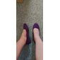 Faltbare schwarze Ballerinas für Damen – leichte bequeme Reiseschuhe mit flexibler Sohle
