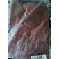 Homme Chemise Chemise boutonnée Chemise à col Pois Mariage Extérieur Noir Blanche Rouge bleu marine manche longue Col rabattu Eté Printemps Vêtement Tenue Imprimer