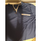 Per uomo Maglia Henley Maglietta Maniche Corte Semplice Moda Designer Essenziale Tasca Frontale Scollo a V Vacanza Streetwear Uscire Estate Nero Blu marino Grigio chiaro Maglietta Henley