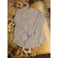 Per uomo Camicia Camicia estiva Abbigliamento mare Camicia con bottoni Liscio Da mare Informale Nero Bianco Rosa Blu Manica lunga A fascia Primavera estate Abbigliamento