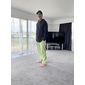 Homme Pantalons en Lin Pantalons Pantalons de Plage Cordon de serrage Avec Poches Ceinture Élastique Uni Confort Respirant Quotidien Élégant Hip Hop Kaki clair Noir Micro-Élastique