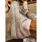 sneakers da donna con plateau e glitter argento - scarpe casual con lacci scintillanti per feste e street style