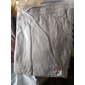 Homme Pantalons en Lin Pantalons Pantalons de Plage Cordon de serrage Avec Poches Ceinture Élastique Uni Confort Respirant Quotidien Élégant Hip Hop Kaki clair Noir Micro-Élastique