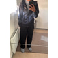 Per uomo Pantaloni da tuta Pantaloni in Pile Joggers Pantaloni Pantaloni della tuta a gamba dritta Elastico in vita Baggy Gamba Dritta Tinta unica Semplice Confortevole Traspirante Lunghezza intera