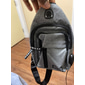 sac à bandoulière pour hommes avec port de chargement USB - sac à bandoulière de grande capacité et multi-poches pour la rentrée scolaire