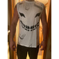Herr Grafisk Gotisk skräck Rolig Linne Ärmlös T-shirt för män Remmar T-shirt 3D-tryck Rund hals Skjorta Mode Designer Muskel Dagligen Sport Gym Svart Vit Rubinrött Vår & sommar Kläder S M L XL 2XL 3XL