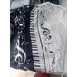 Festival de Música Hombre Graphic Música Camiseta Manga Corta Camiseta Impresión 3D Cuello Barco Camisa Vintage Moda Design Exterior Diario Deportes 1 Negro Blanco + negro Primavera verano Ropa S M L