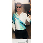 Homme Chemise Chemise habillée Dégradé Extérieur Occasionnel Bleu vert Rouge Bleu Orange manche longue Col en V Été Automne Vêtement Tenue Imprimé
