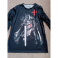 4 de julio de 2026 250° Día de los Caídos camiseta de manga larga de cuello redondo gráfica patriótica vintage desgastada impresión 3D bandera americana bandera nacional veterano camiseta de manga