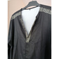 Per uomo Geometria Camicia Camicia con Bottoni Manica Lunga Moda Streetwear Designer All'aperto Casuale Quotidiano Estate Autunno Scollo a V Stampato Nero Blu Marrone Verde
