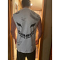 Herr Grafisk Gotisk skräck Rolig Linne Ärmlös T-shirt för män Remmar T-shirt 3D-tryck Rund hals Skjorta Mode Designer Muskel Dagligen Sport Gym Svart Vit Rubinrött Vår & sommar Kläder S M L XL 2XL 3XL