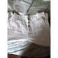 Per uomo Pantaloni di Lino Pantaloni Pantaloni Estivi Pantaloni da Spiaggia Tasca Frontale Gamba Dritta Semplice Comodità Traspirante Casuale Quotidiano Ferie Moda Essenziale Nero Bianco