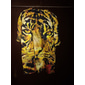 Herre Grafisk Dyr Tiger T skjorte Kortermet T skjorte 3D-utskrift Crew-hals Skjorte Årgang Mote Designer utendørs Daglig Sport Lysegul Mørkegul Gul Vår sommer Klær S M L XL 2XL 3XL 4XL