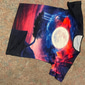 Homme Graphique Galaxie Lune effrayante T-shirt Manche Courte T-shirt Impression 3D Col ras du cou Chemise Sports Designer Classique Quotidien Sports Week-end Noir Bleu Roi Bleu Été Vêtement Tenue S