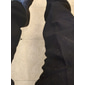 Homme Pantalons en Lin Pantalons Pantalons de Plage Cordon de serrage Avec Poches Ceinture Élastique Uni Confort Respirant Quotidien Élégant Hip Hop Kaki clair Noir Micro-Élastique