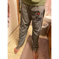 Homme Joggings Pantalon Jogger Pantalon Cordon Taille elastique Impression 3D Abstrait Imprimés Photos Confort Sport extérieur Casual du quotidien Mélange de Coton Vêtement de rue Design Noir Jaune