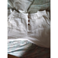 Per uomo Pantaloni di Lino Pantaloni Pantaloni Estivi Pantaloni da Spiaggia Tasca Frontale Gamba Dritta Semplice Comodità Traspirante Casuale Quotidiano Ferie Moda Essenziale Nero Bianco